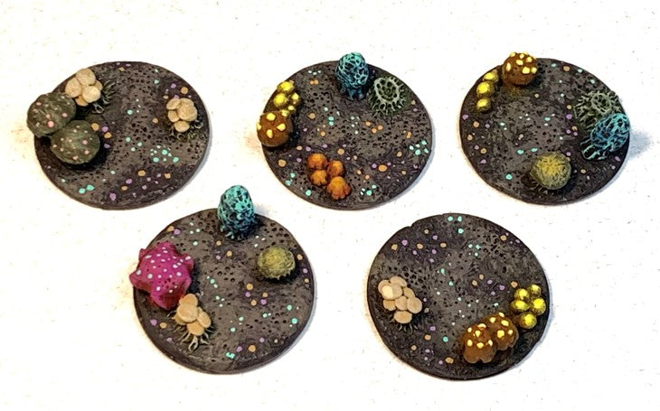 25mm Vile Fungi Bases (5)
