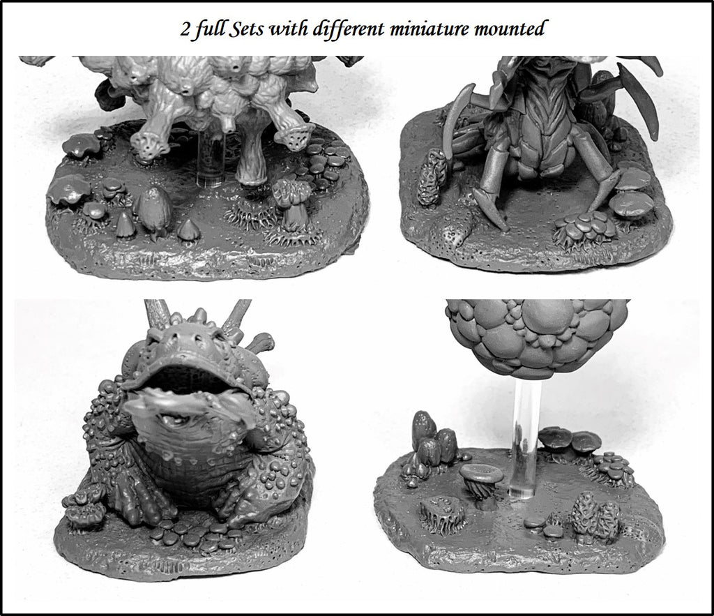60mm Vile Fungi Bases (2)