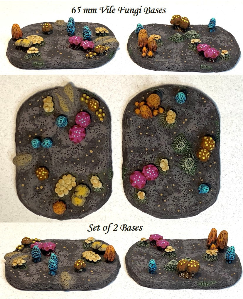 65mm Vile Fungi Bases (2)